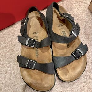 Birkenstock Milano Sandals  - Black - Size 9 US/ 39 EU- Wide Width